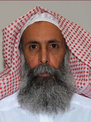 Clérigo xiita Nimr Baqir al-Nimr, uma importante figura do movimento de contestação contra o regime saudita, em foto de arquivo (Foto: Saudi Press Agency/ Reuters)
