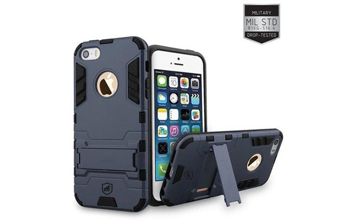 Proteção resistente para iPhone SE com case anti-impacto (Foto: Divulgação/GorilaShield)