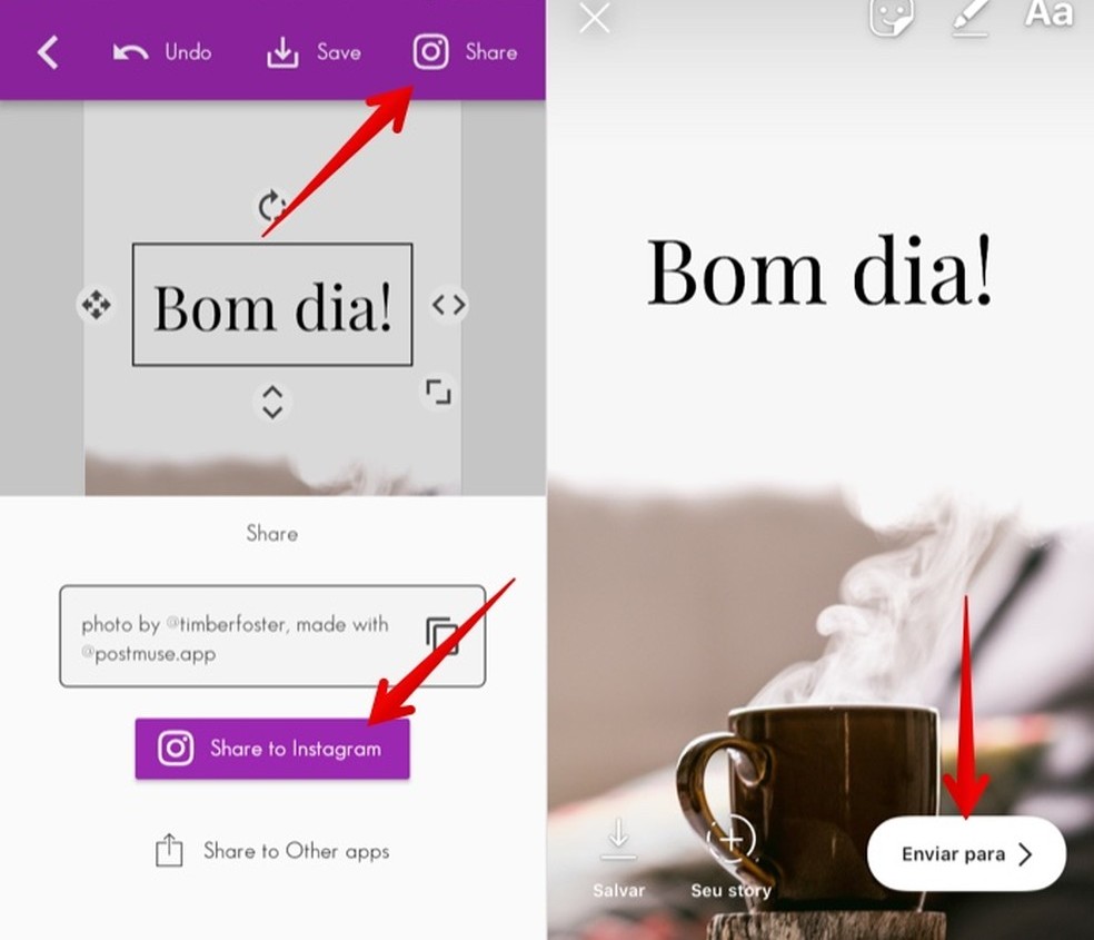 Mensagem de bom dia para Instagram: cinco apps com imagens e frases | Apps  | TechTudo