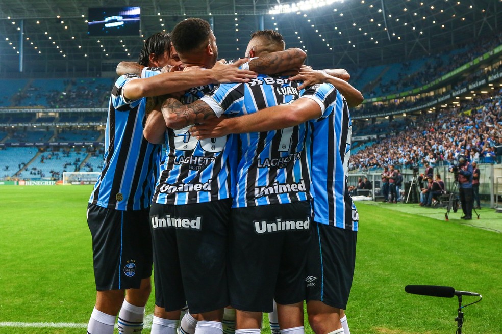 Grêmio aumentou média de idade em dois anos (Foto: Lucas Uebel/Grêmio)