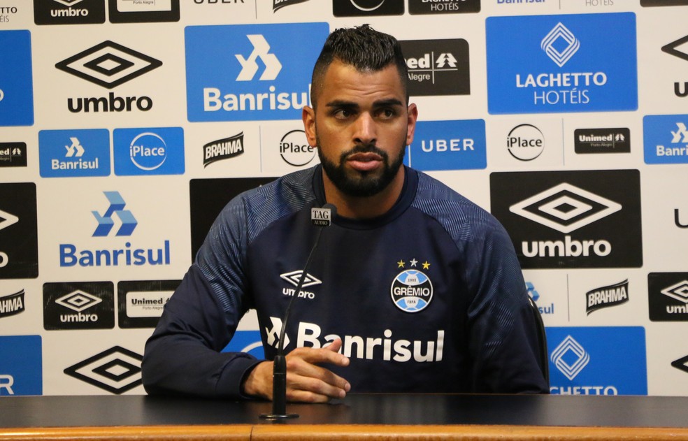 Maicon deu sua opinião no caso Everton — Foto: Eduardo Moura