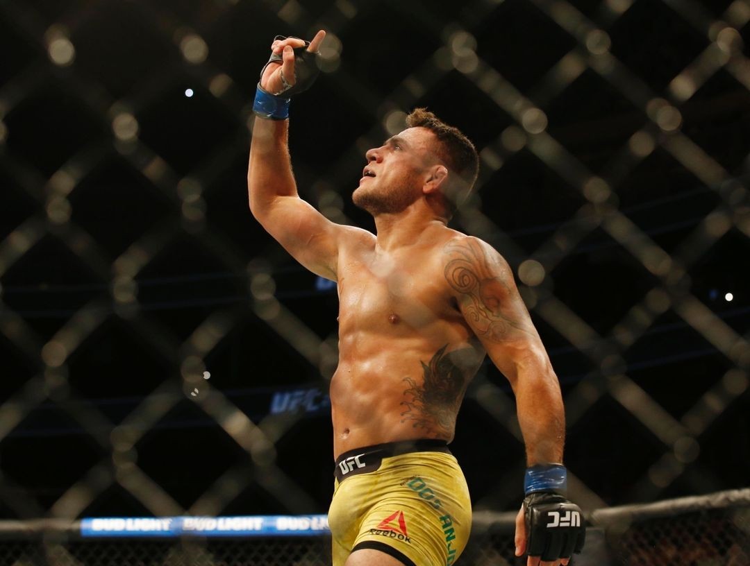 Rafael dos Anjos encara Rafael Fiziev no próximo sábado e mira o cinturão do UFC (Foto: Reprodução: Instagram)