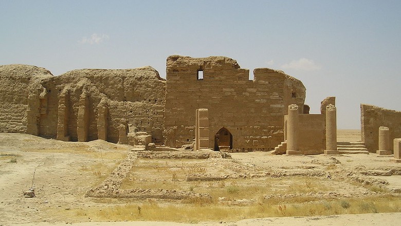 O Templo de Bel, em Dura Europos, foi outro local sagrado destruído pelo ISIS (Foto: Creative Commons/Heretiq)