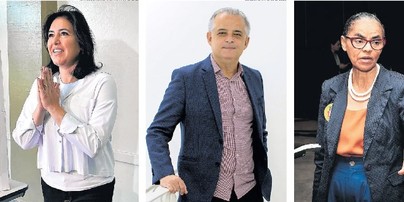 Simone Tebet (MDB), Márcio França (PSB) e Marina Silva (Rede) são alguns nomes cotados para assumir ministério no governo Lula — Foto: Arquivo