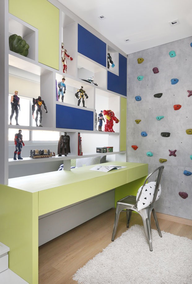 Um apartamento em SP com ambientes integrados e quarto ‘radical’ (Foto: Mariana Orsi/Divulgação)