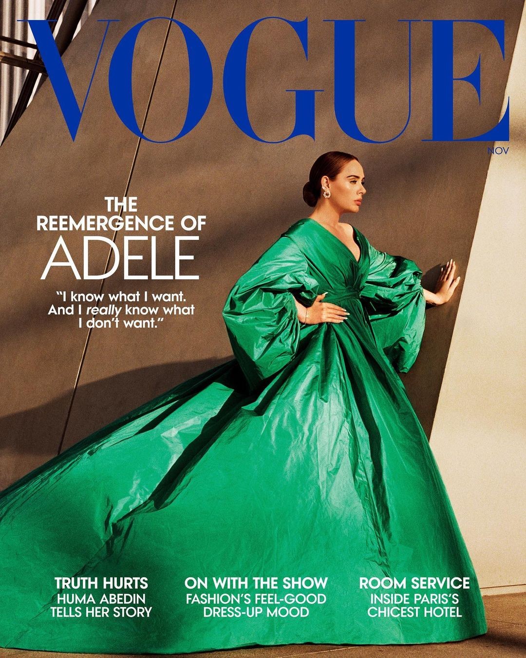 Adele na Vogue americana (Foto: Alasdair McLellan)