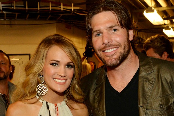 Carrie Underwood e Mike Fisher em junho deste ano. (Foto: Getty Images)