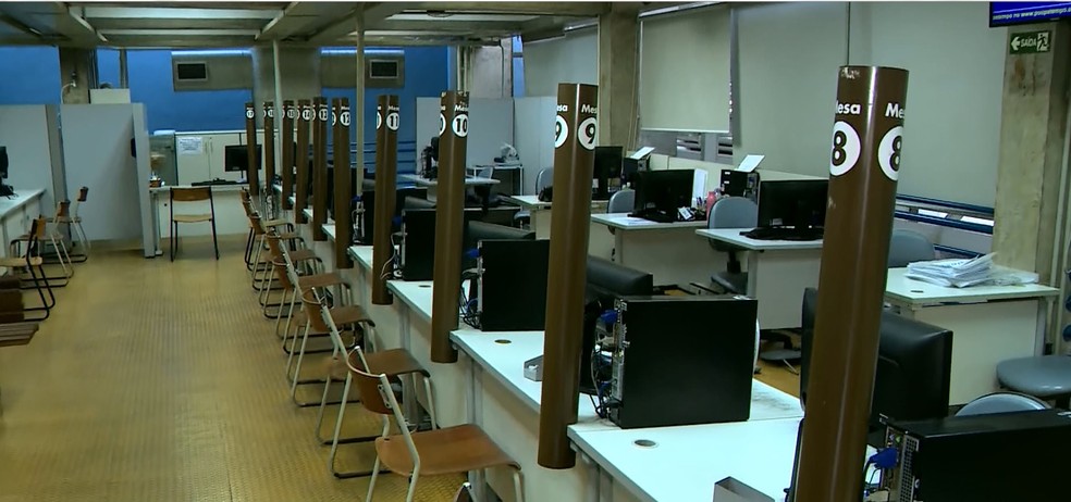 Região cenrtral de Campinas ficou sem a unidade do Poupatempo, onde funcionou por 22 anos — Foto: Reprodução/EPTV
