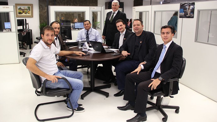 Audiência no TRT-GO possibilitou seis acordos entre VIla Nova e ex-funcionários (Foto: Divulgação/TRT-GO)