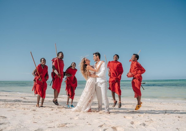Tudo sobre o casamento de Bárbara Evans e Gustavo Theodoro em Zanzibar (Foto: divulgação / Bárbara Evans)