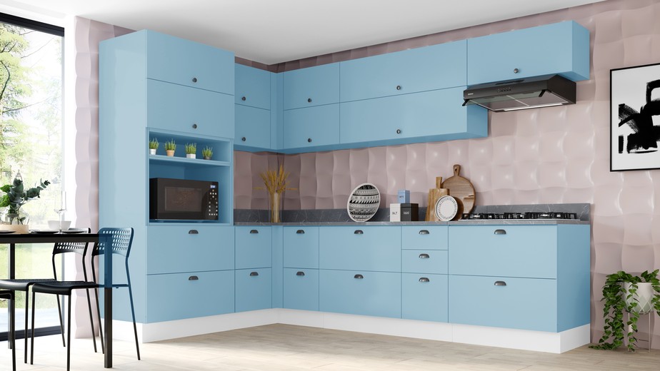 Cores de Decoração para cozinha 2022 Moderna