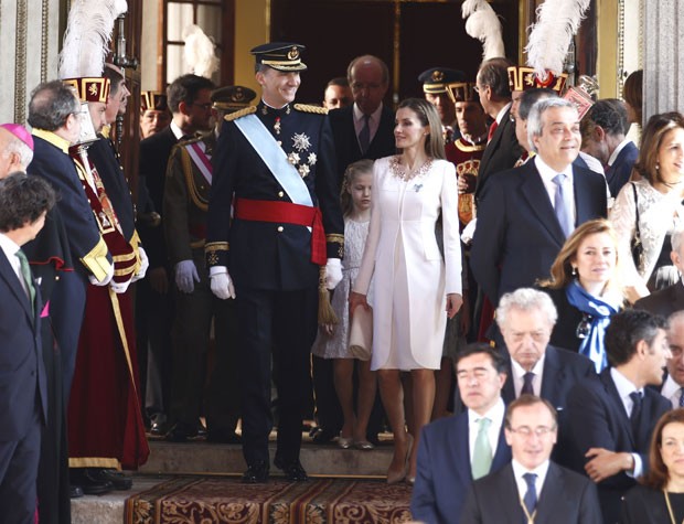 Rei Felipe e a família real (Foto: gettyimages)
