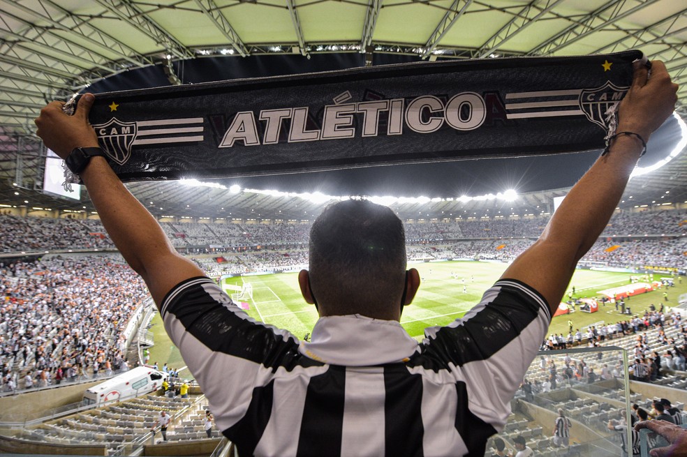 Torcida deve lotar o Mineirão para partida diante do Grêmio — Foto: Twitter Mineirão
