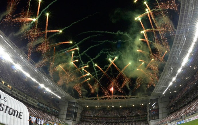 Estádio Independência, Atlético-MG x Arsenal Srandi (Foto: AFP)