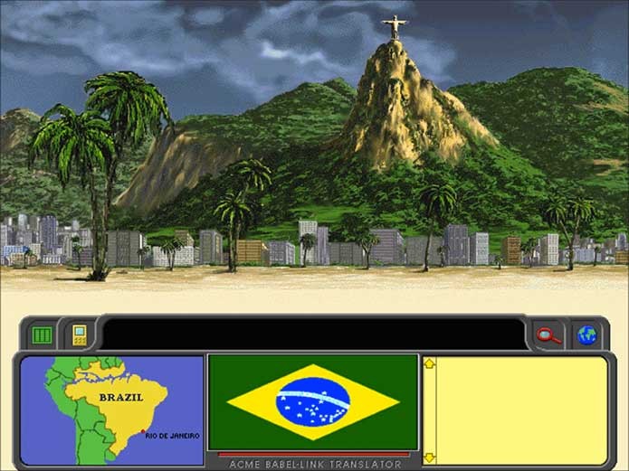 Carmen Sandiego sempre passou pelo Brasil (Foto: Reprodução/YouTube)