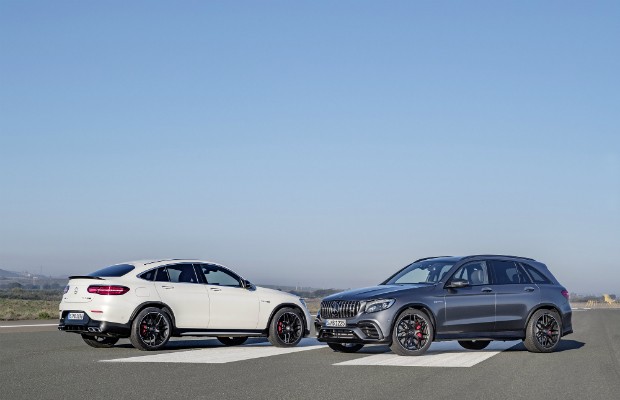 Mercedes-AMG GLC 63 4MATIC+ nas versões SUV e cupê (Foto: Divulgação)