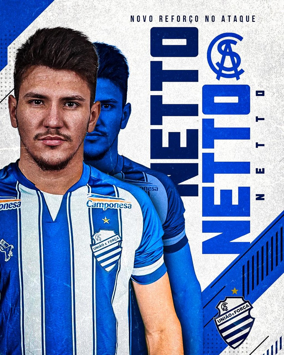 Netto é contratado pelo CSA — Foto: ASCOM CSA