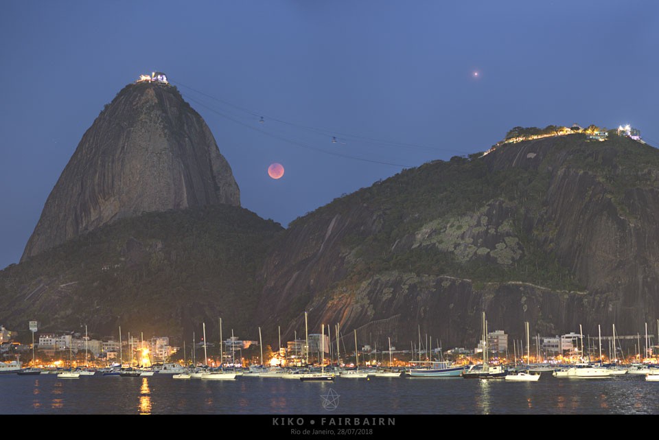 Foto da Lua de Sangue tirada por brasileiro é destacada ...