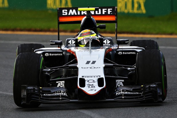 Carro da Force India da tempordada 2016 da Fórmula 1 (Foto: Getty Images)