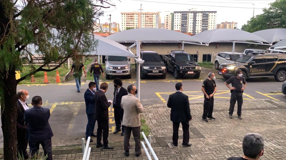 A operação aconteceu na cidade de Maranguape, na Região Metropolitana de Fortaleza.  — Foto: Polícia Federal/Divulgação