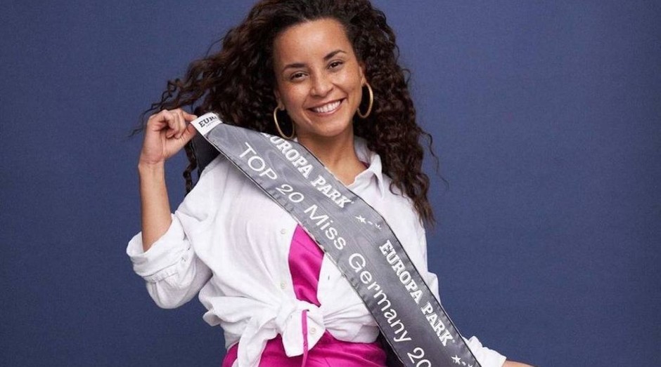 Brasileira Domitila Barros é finalista do Miss Alemanha (Foto: Reprodução/Redes sociais)