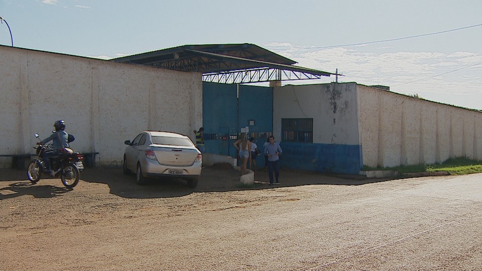Presídio Urso Panda, em Porto Velho, também registrou fugas.  — Foto: Rede Amazônica/Reprodução