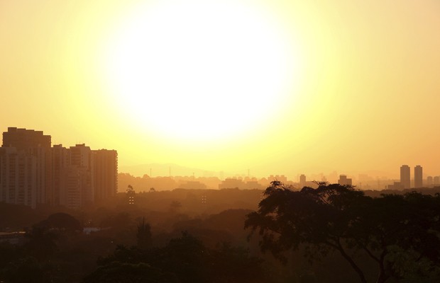 São Paulo_calor_prédios_temperatura (Foto: Thinkstock/Getty Images)
