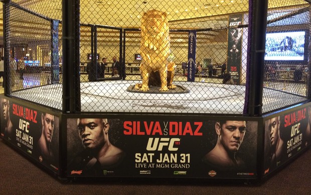 UFC 183 MGM Anderson Silva Nick Diaz (Foto: Ivan Raupp)
