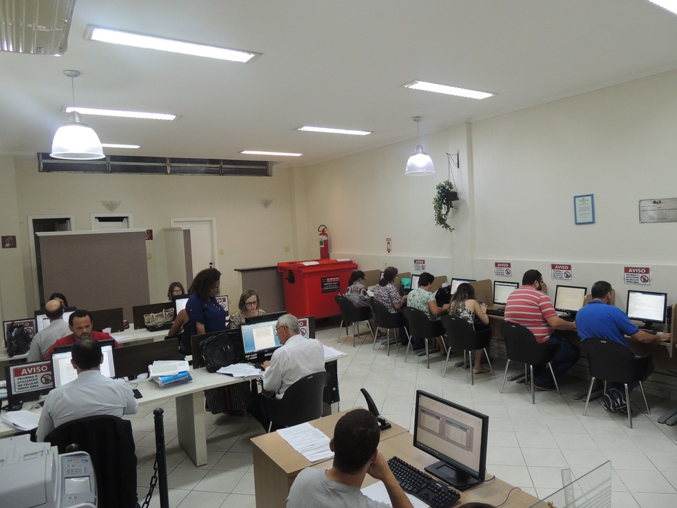 Centro de apoio Digital - C@D (Foto: Nathalie Monteiro – Assessoria OAB Santos)
