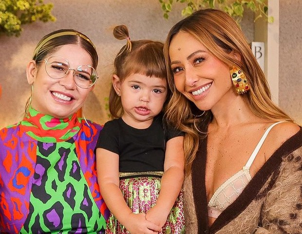 Sabrina Sato, Zoe e Marília Mendonça (Foto: Instagramn)