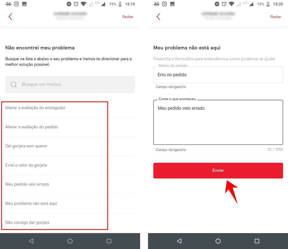 como entrar em contato com o ifood pelo chat do aplicativo entrega techtudo