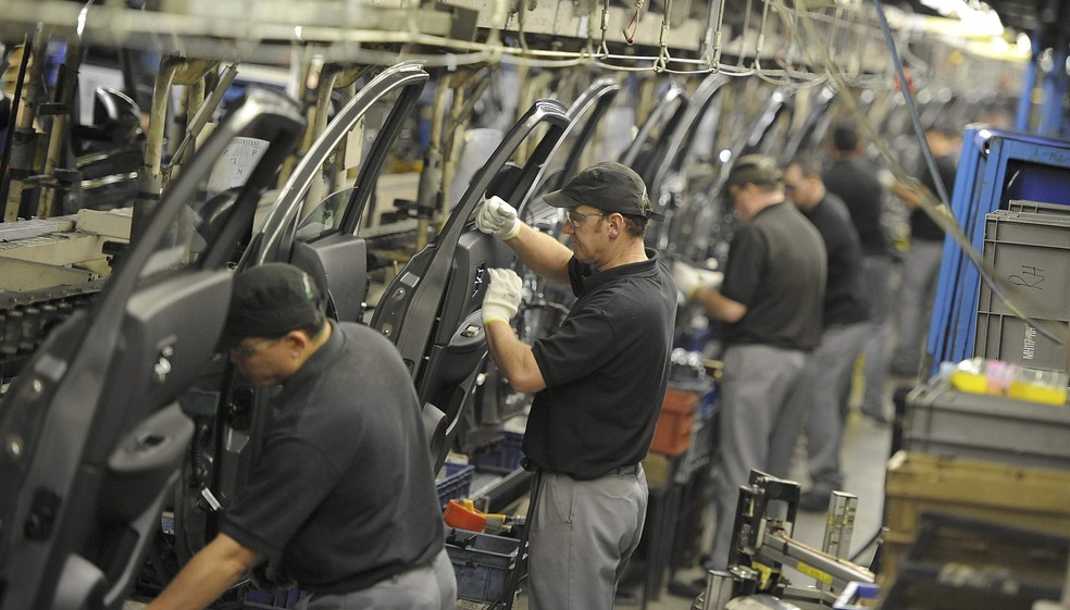 Produção de veículos no Brasil (Foto: REUTERS/Nigel Roddis)