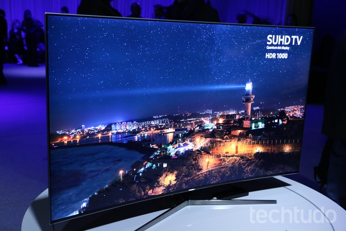 Smart TV SUHD da Samsung de 65 polegadas (1) (Foto: Luciana Maline/TechTudo)