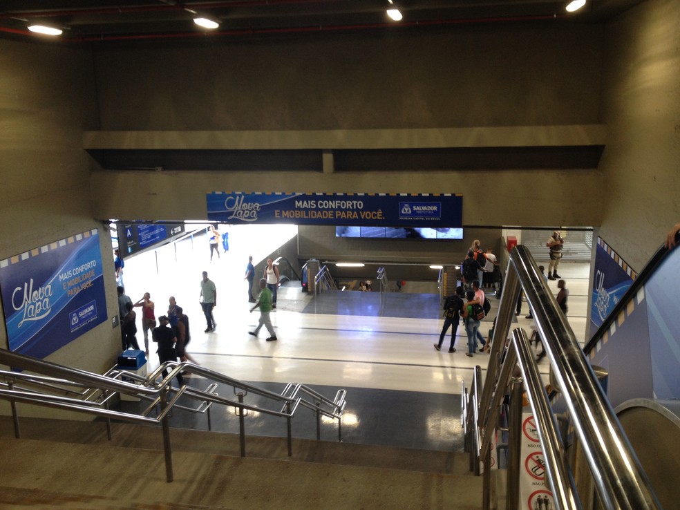 Estação da Lapa terá serviços gratuitos do Ministério Público (Foto: Juliana Almirante/G1)