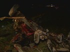 Casal morre em colisão frontal entre carreta e caminhonete, em Rondônia