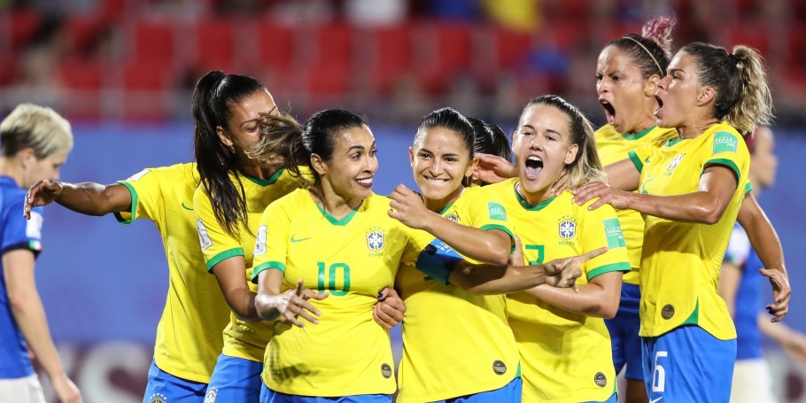 As referências de beleza da seleção brasileira de futebol feminino