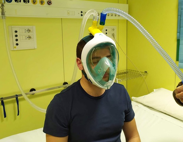 Equipamento foi testado e já está sendo utilizado por pacientes (Foto: Reprodução/Daily Mail)