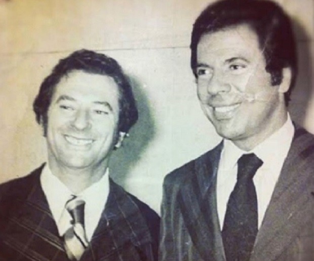 Raul Gil e Silvio Santos, amigos desde a década de 1960 (Foto: Reprodução/Instagram)