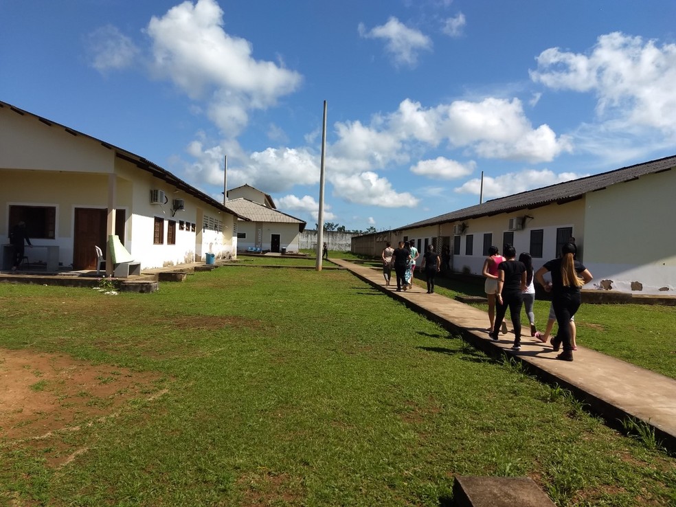Unidade Feminina possui atualmente 256 presas, sendo que 178 são mães e quatro estão grávidas  — Foto: Aline Nascimento/G1