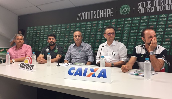 Sala coletiva Chapecoense (Foto: Richard Souza)