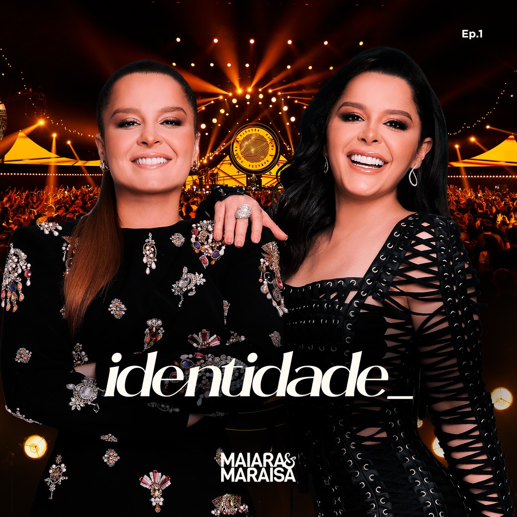 Capa do EP 'Identidade 1', de Maiara & Maraisa — Foto: Divulgação