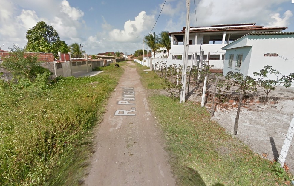 Afogamento ocorreu na Rua Pantanal, em Itamaracá, no Grande Recife (Foto: Reprodução/Google Street View)