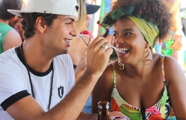 Jennifer Nascimento e o namorado, Jean Amorim (Foto: Le Aoki / MF Models Assessoria/Divulgação)