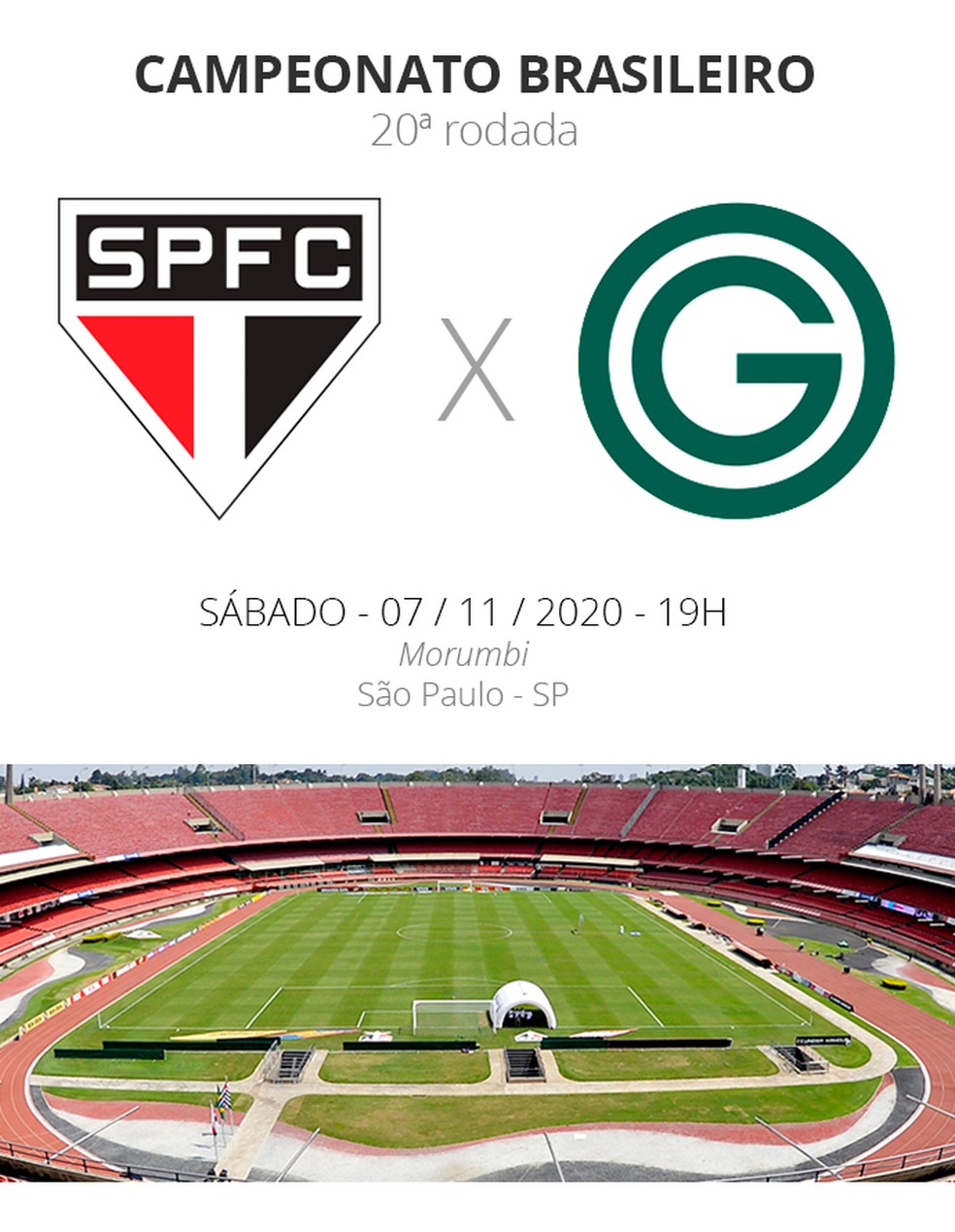 Sao Paulo X Goias Veja Onde Assistir Escalacoes Desfalques E Arbitragem Brasileirao Serie A Ge