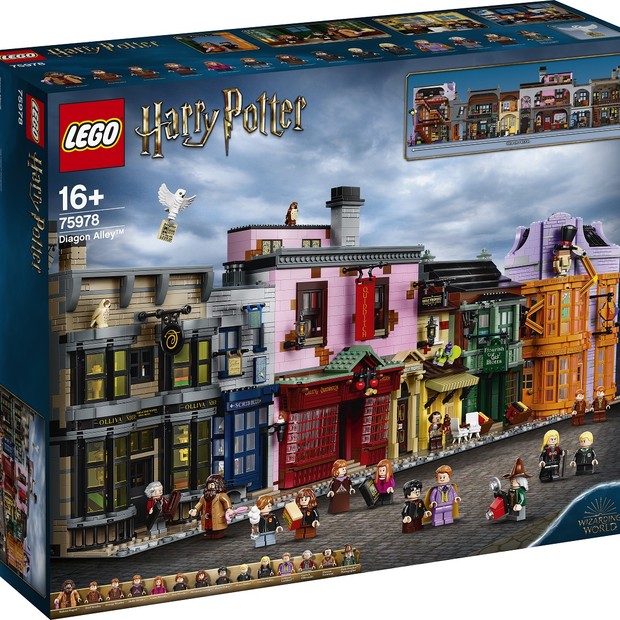 O Beco Diagonal de Harry Potter virou LEGO (Foto: Divulgação/Lego)