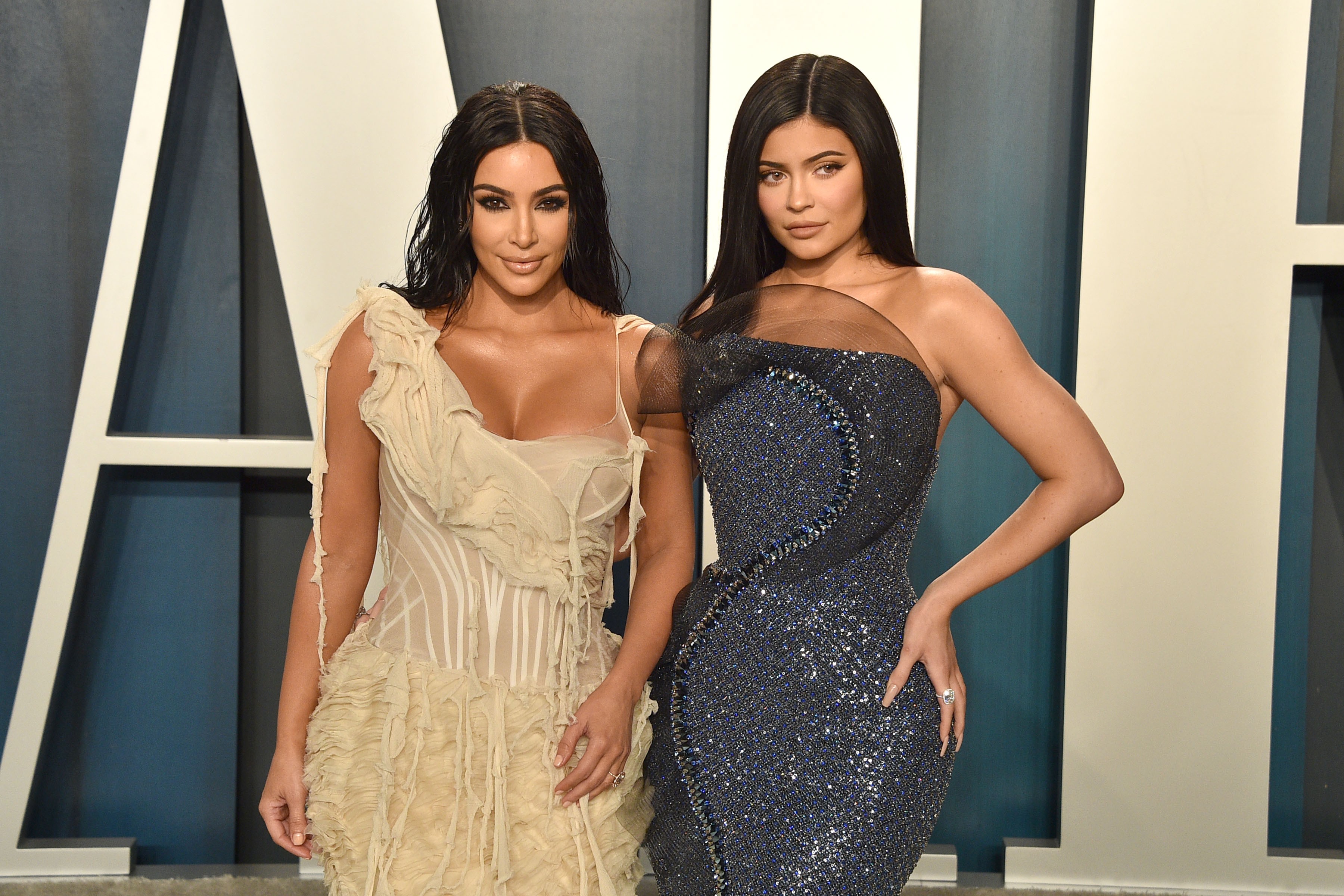 Kim Kardashian e Kylie Jenner (Foto: Getty Images)