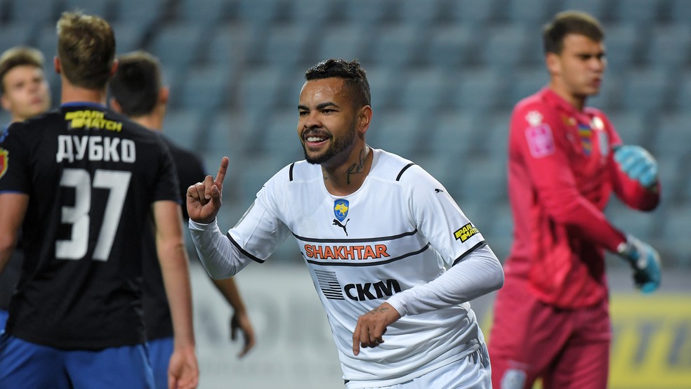 Dentinho Shakhtar Donetsk — Foto: Divulgação/Shakhtar Donetsk