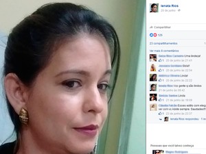 Professora Ienata Pedreira Rios (Foto: Reprodução/Facebook)