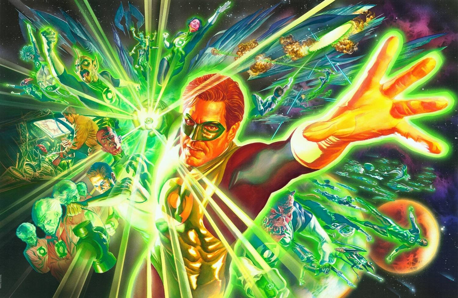 Tropa dos Lanternas Verdes ganhará série do HBO Max (Foto: Reprodução/DC Comics)