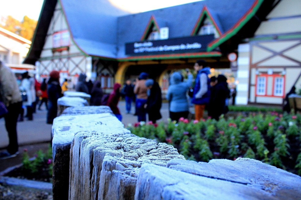 Fotos Veja Dez Imagens Do Frio Em Campos Do Jordao Sp Inverno 2019 No Vale Do Paraiba E Regiao G1